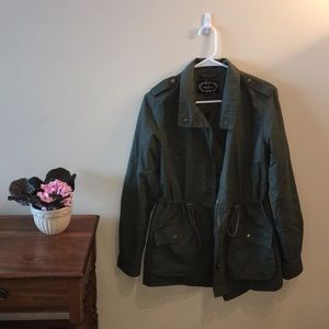 Women’s Army Green Spring Jacket